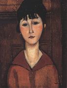 Amedeo Modigliani Ritratto di ragazza or Portrait of a young Woman (mk39) oil on canvas